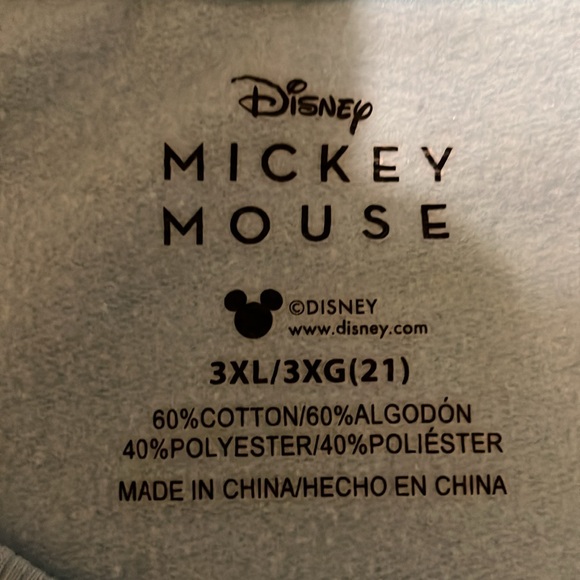Disney Mickey Mouse pull over sweatshirt - Picture 6 of 7
